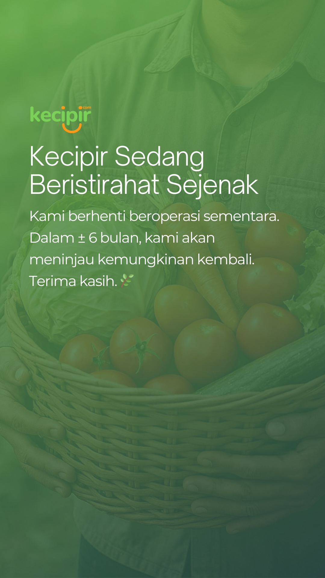 Kecipir Sedang Beristirahat