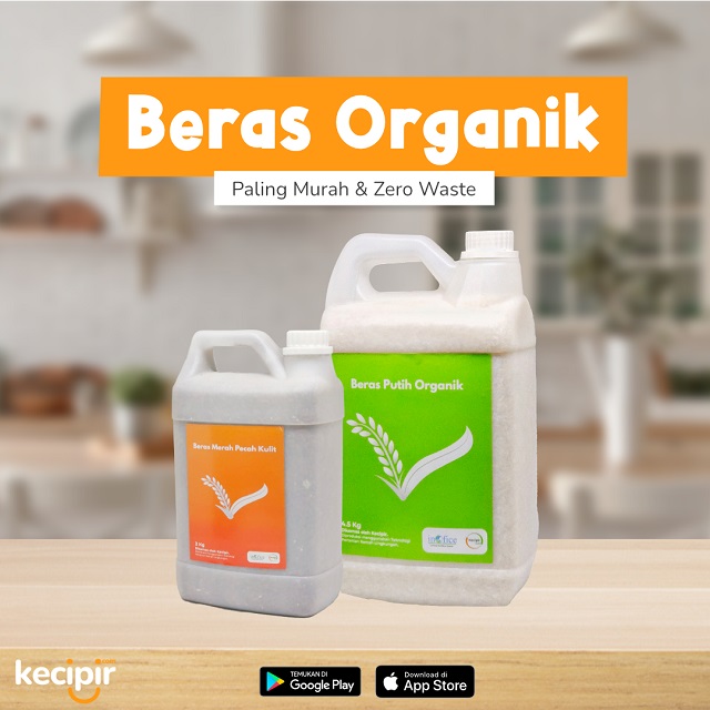 beras organik kecipir