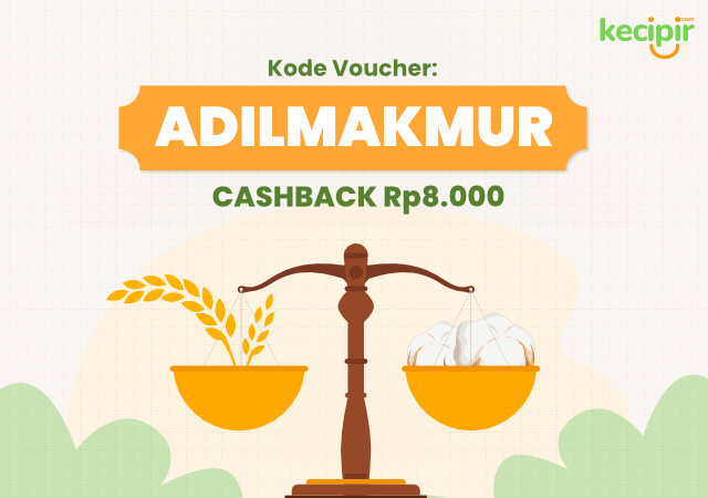 Kupon ADILMAKMUR dapatkan cashback 8000