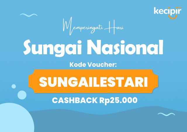 Cashback 25ribu dengan SUNGAILESTARI