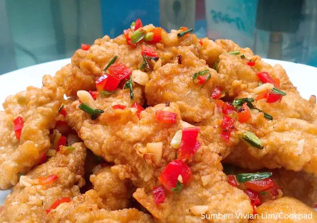 resep ikan dori cabe garam