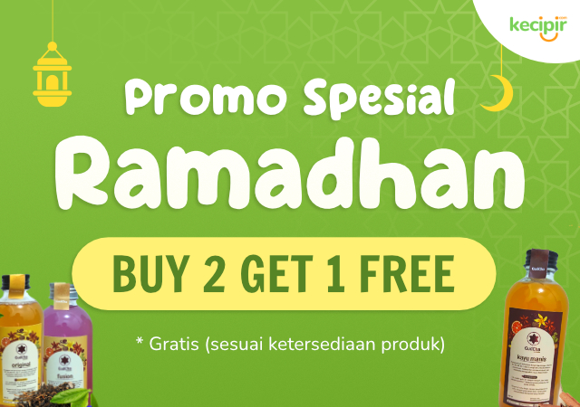 Promo Spesial Ramadan Buy 2 Get 1 Free Gudcha