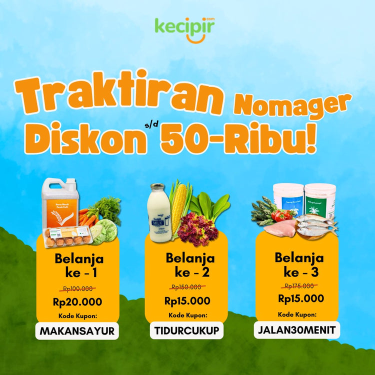 Sampai 30 November, Traktiran Nomager Diskon s/d 50-Ribu!😉